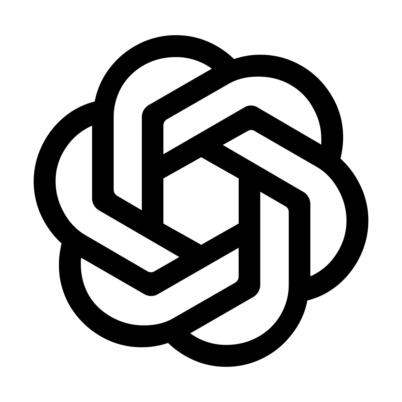 OpenAI logo, representing one of the AI labs whose employees signed the Pacing the Frontier letter