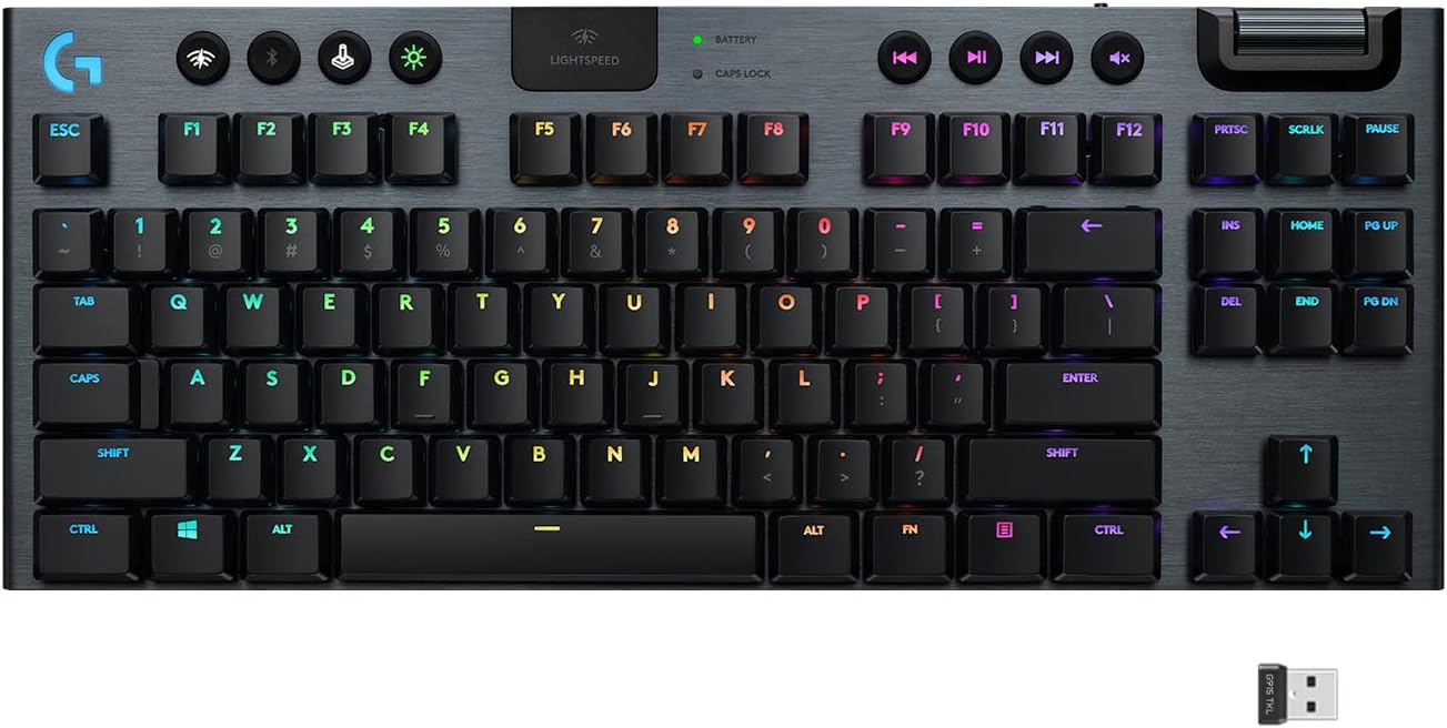 Logitech G915 TKL low-profile wireless gaming keyboard