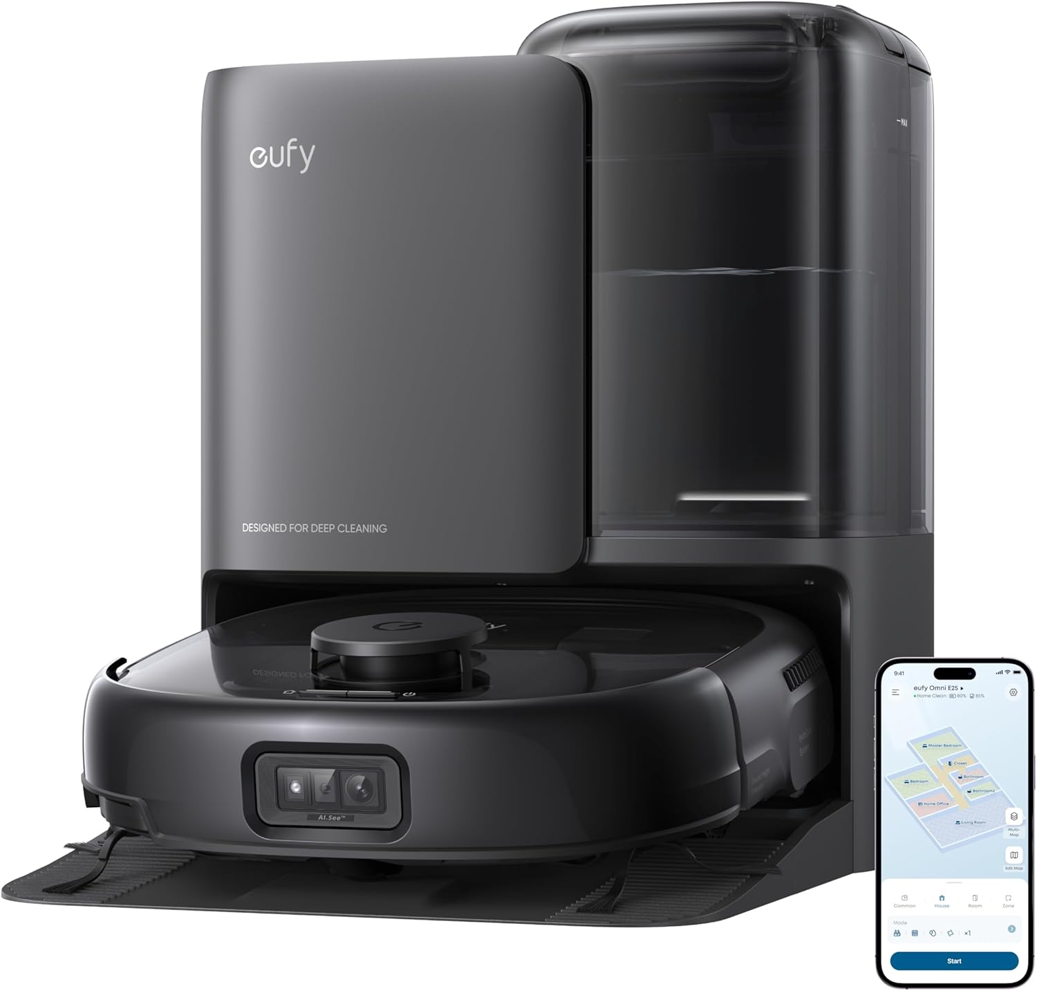 best robot vacuums 2026 — eufy E25 Omni