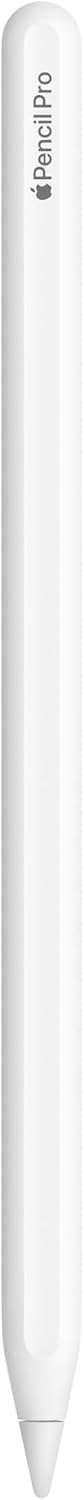 Apple Pencil Pro standing upright, showing the Pencil Pro logo