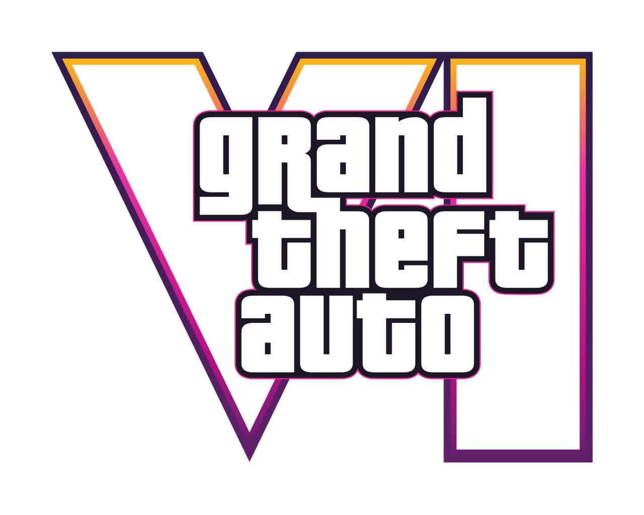 Official Grand Theft Auto VI wordmark logo