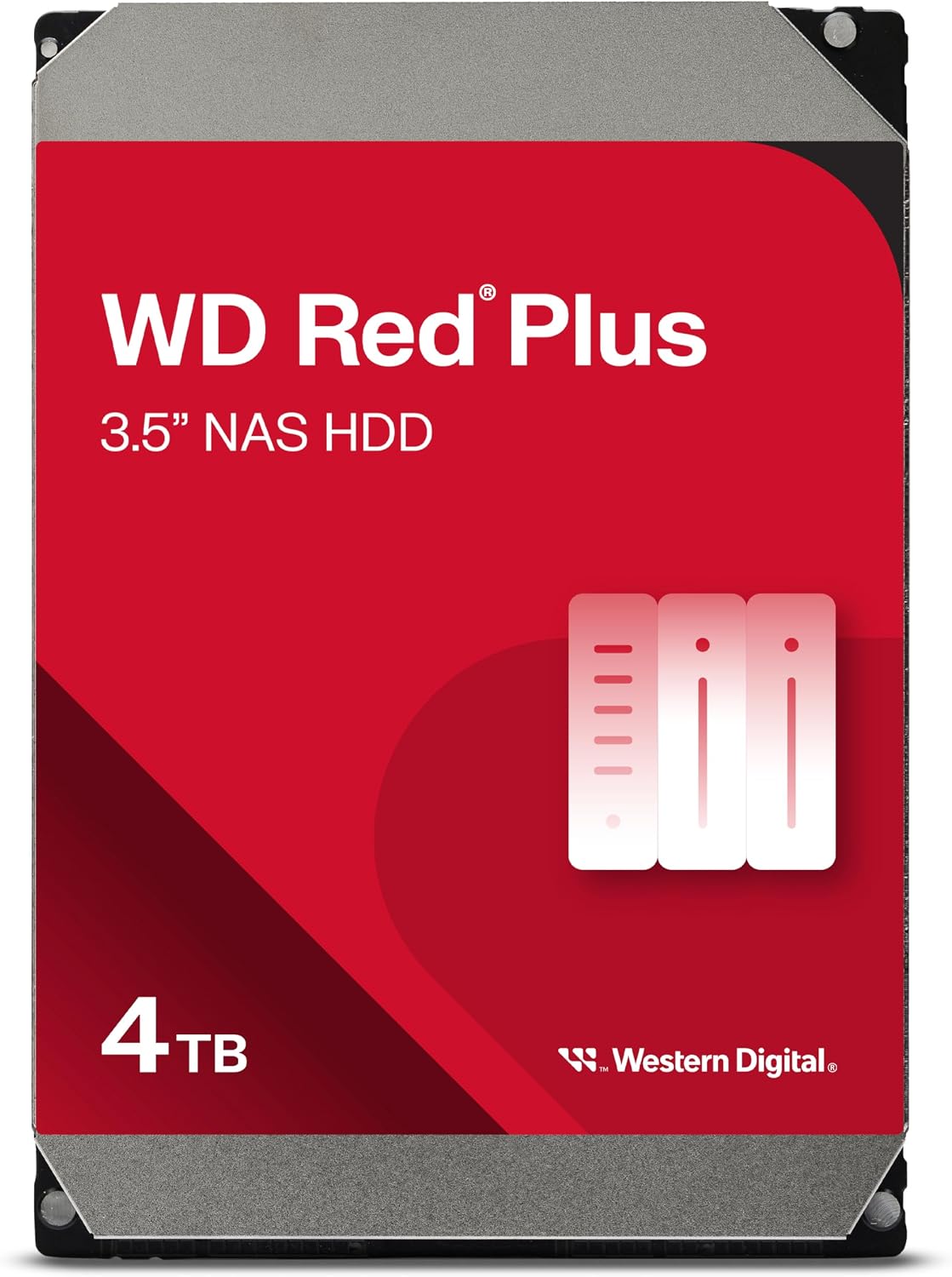 WD Red Plus NAS-rated hard drive