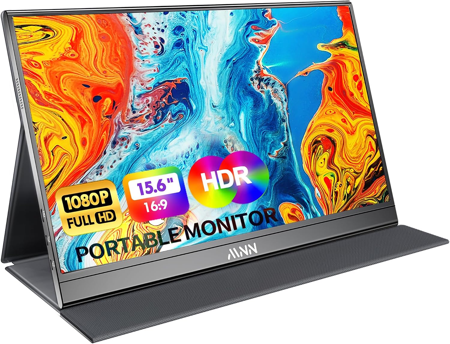 how to choose a portable monitor for travel 2026 — laptop with USB-C portable monitor setup