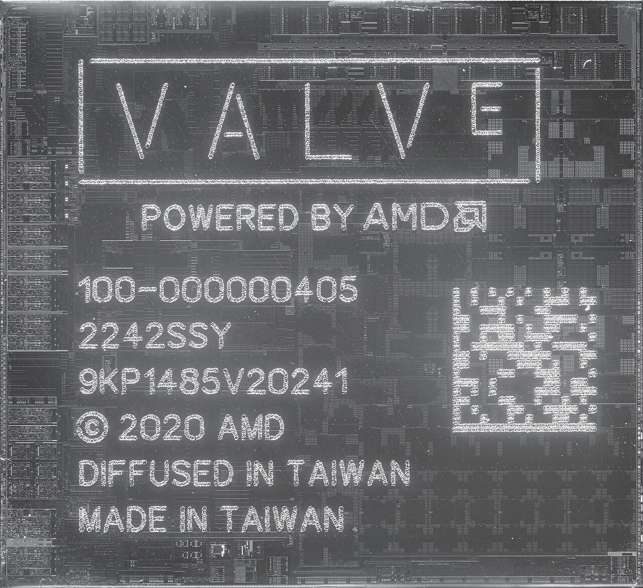 steam deck 2 chip -- AMD-made Steam Deck APU silicon die close-up