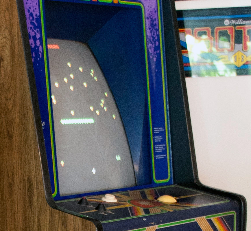 atari universal pictures movie deal - Centipede arcade cabinet