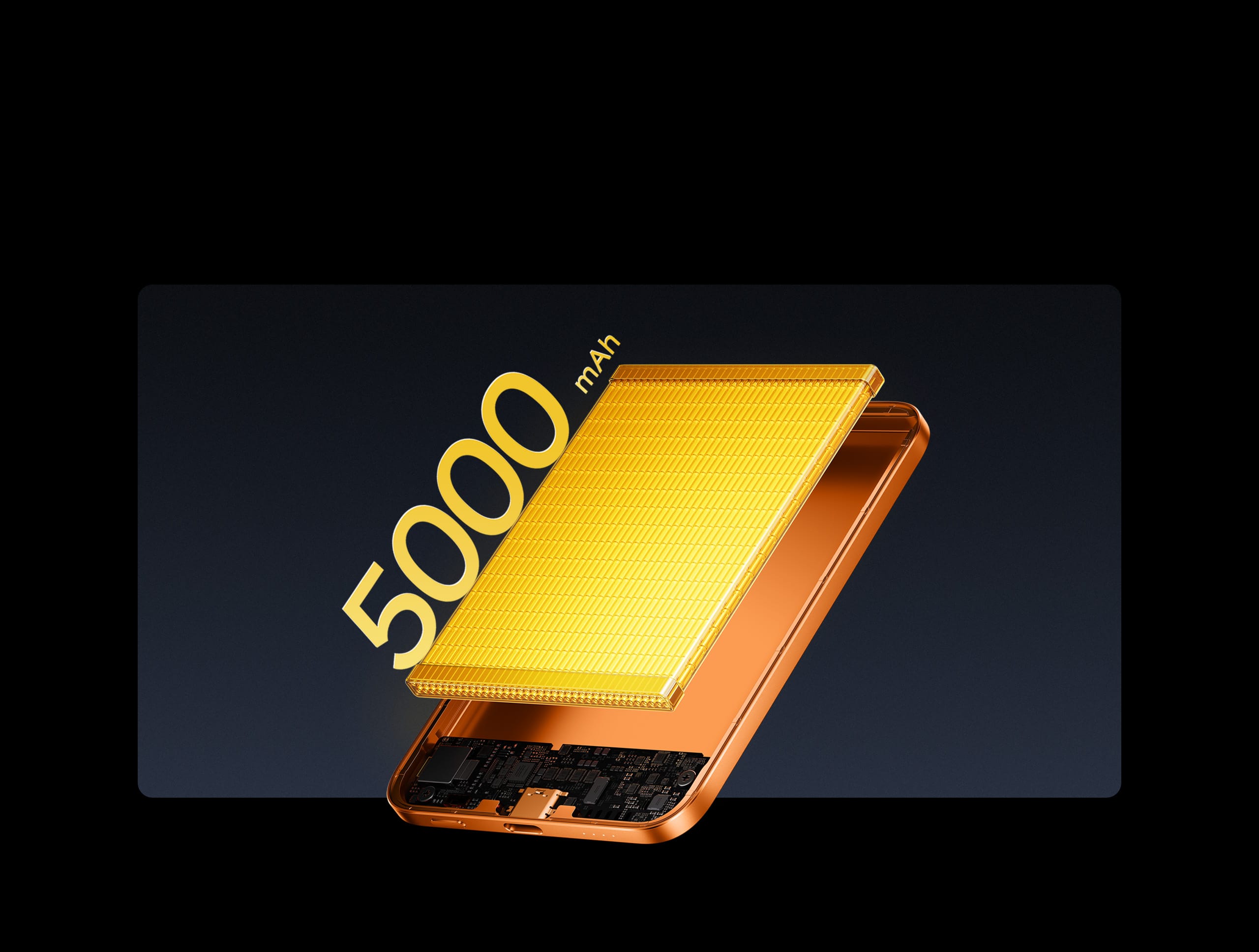 xiaomi ultrathin magnetic power bank 6mm - 5000mAh silicon-carbon battery cell exploded view