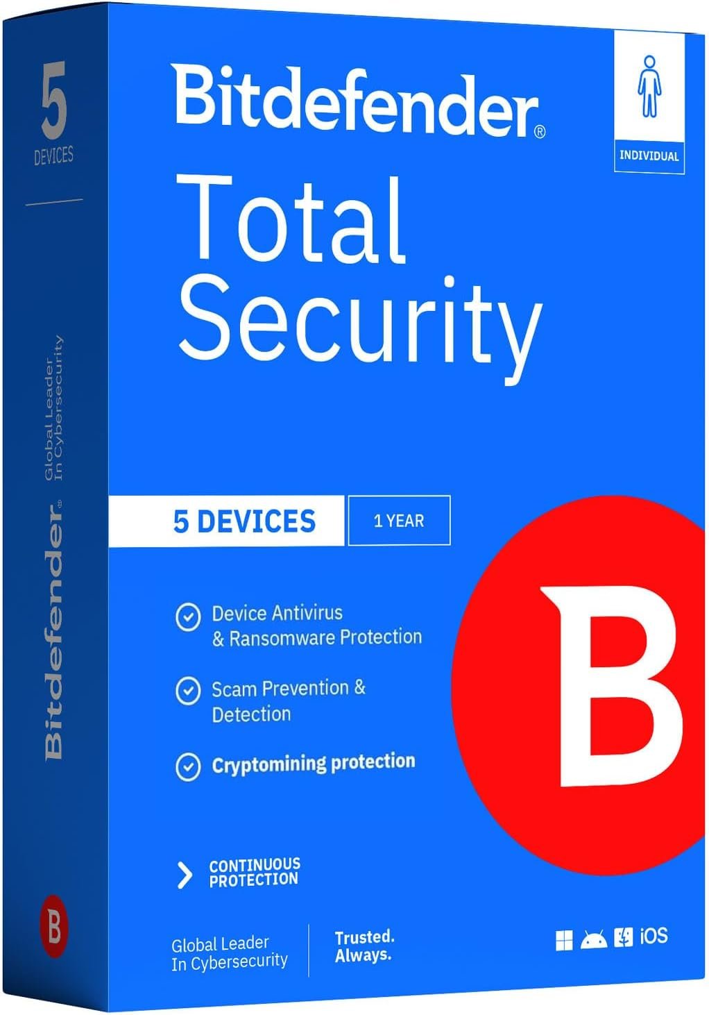 best antivirus software windows 2026 — Bitdefender Total Security