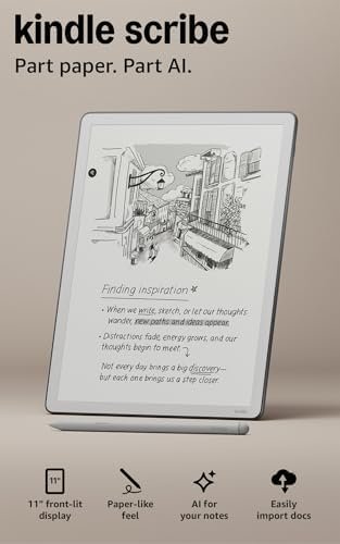 best e ink tablets 2026 — Amazon Kindle Scribe