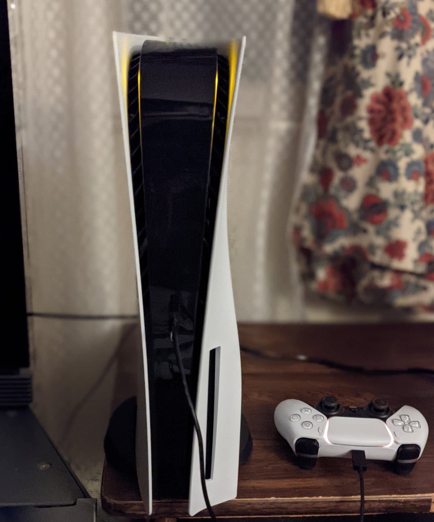 PlayStation 5 console with DualSense controller