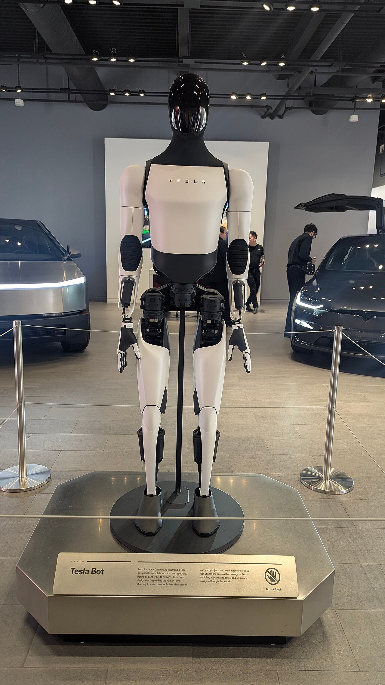 Tesla Optimus robot needing custom AI chips from the Terafab factory
